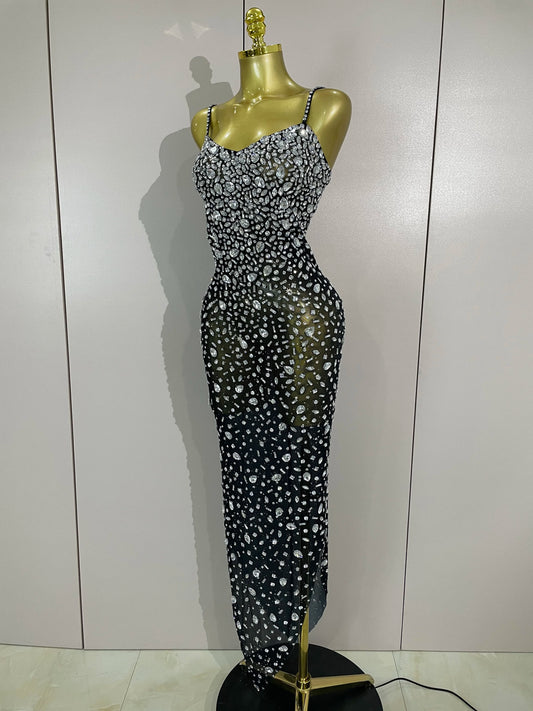 Rochie maxi Diamond - imagine 2