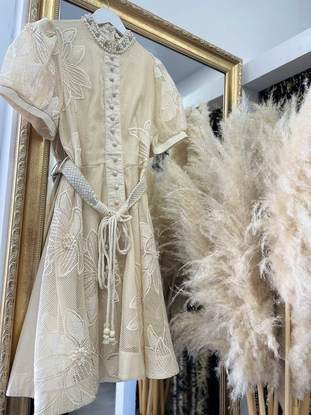 rochie mini tiana bej3