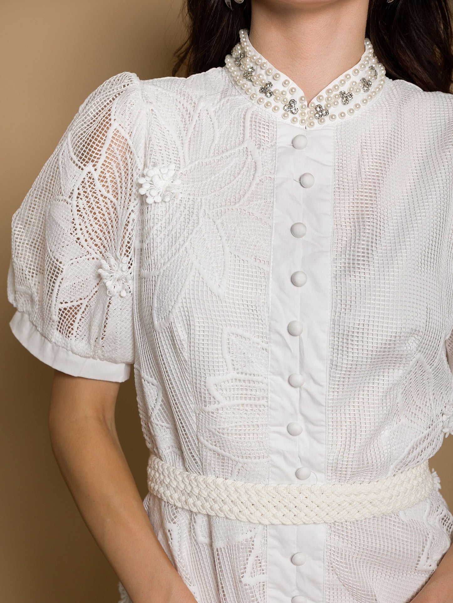 rochie mini tiana alb1