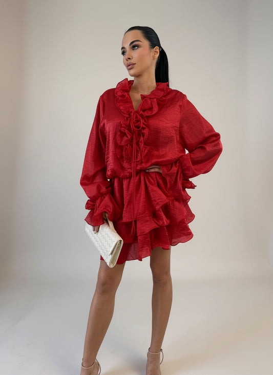 rochie elisa rosu3