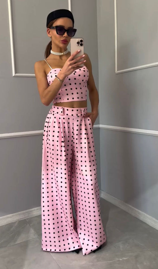 compleu buline polka glam roz1