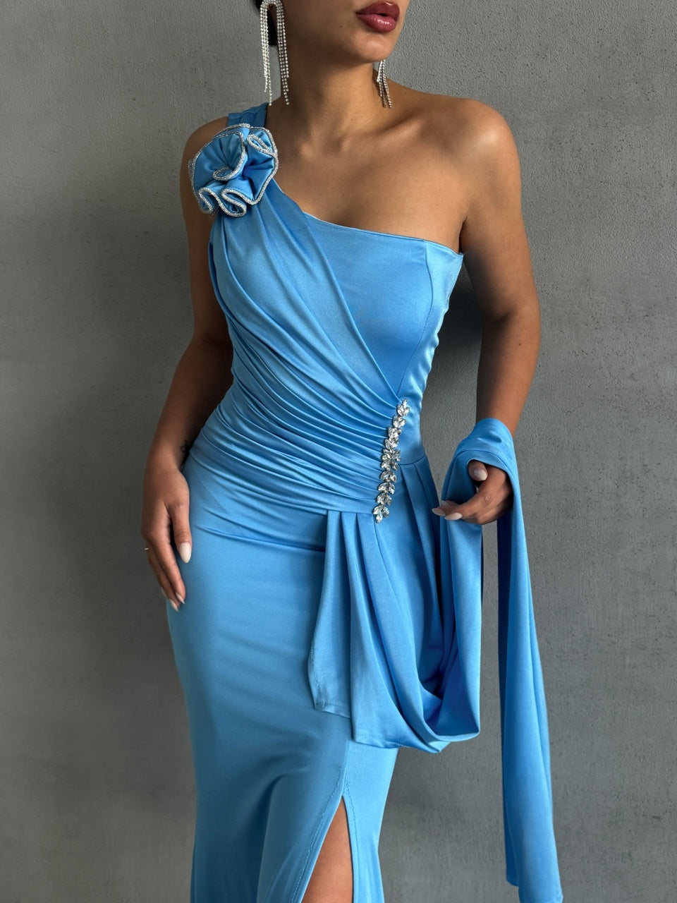 rochie lunga royal glam 13