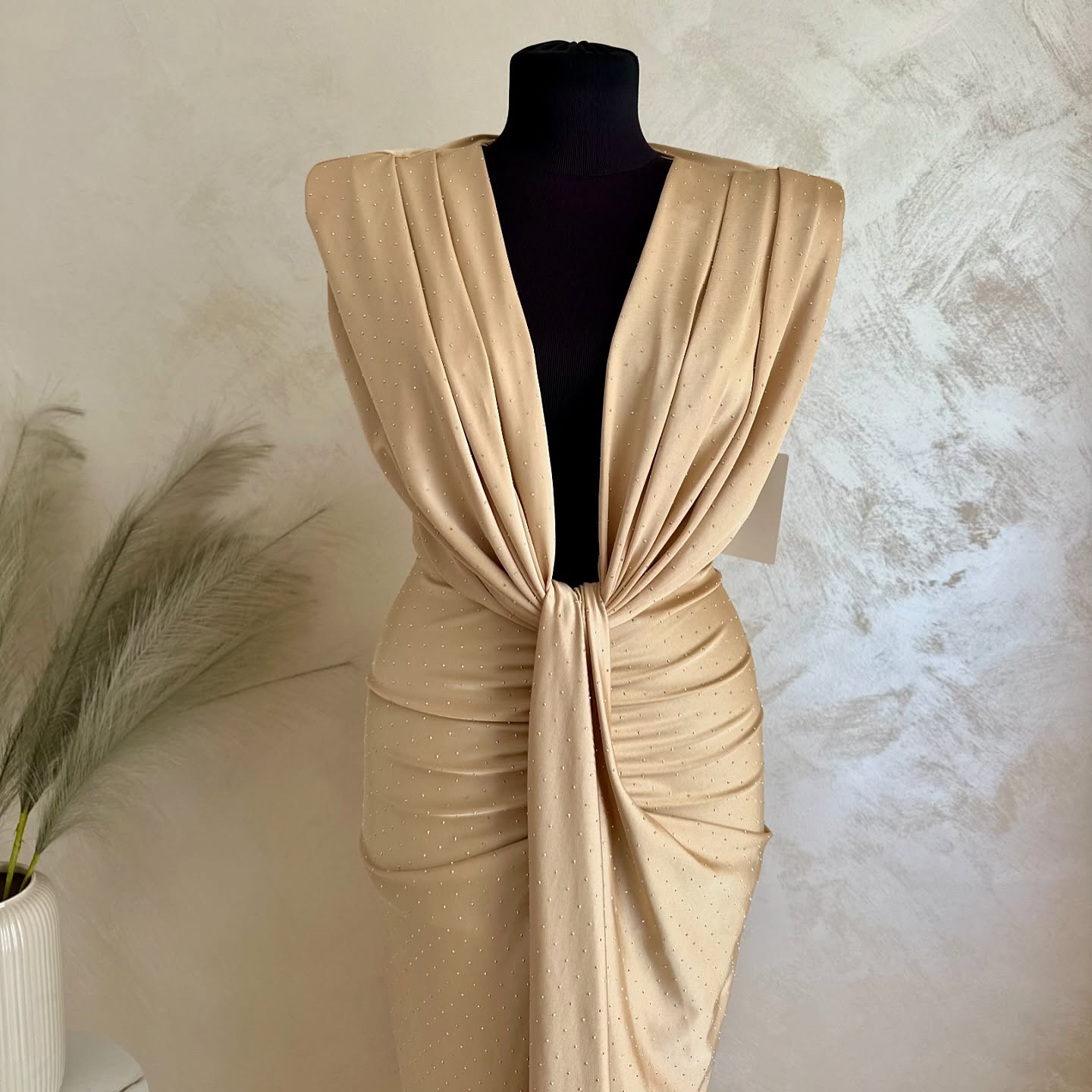 rochie midi eda auriu