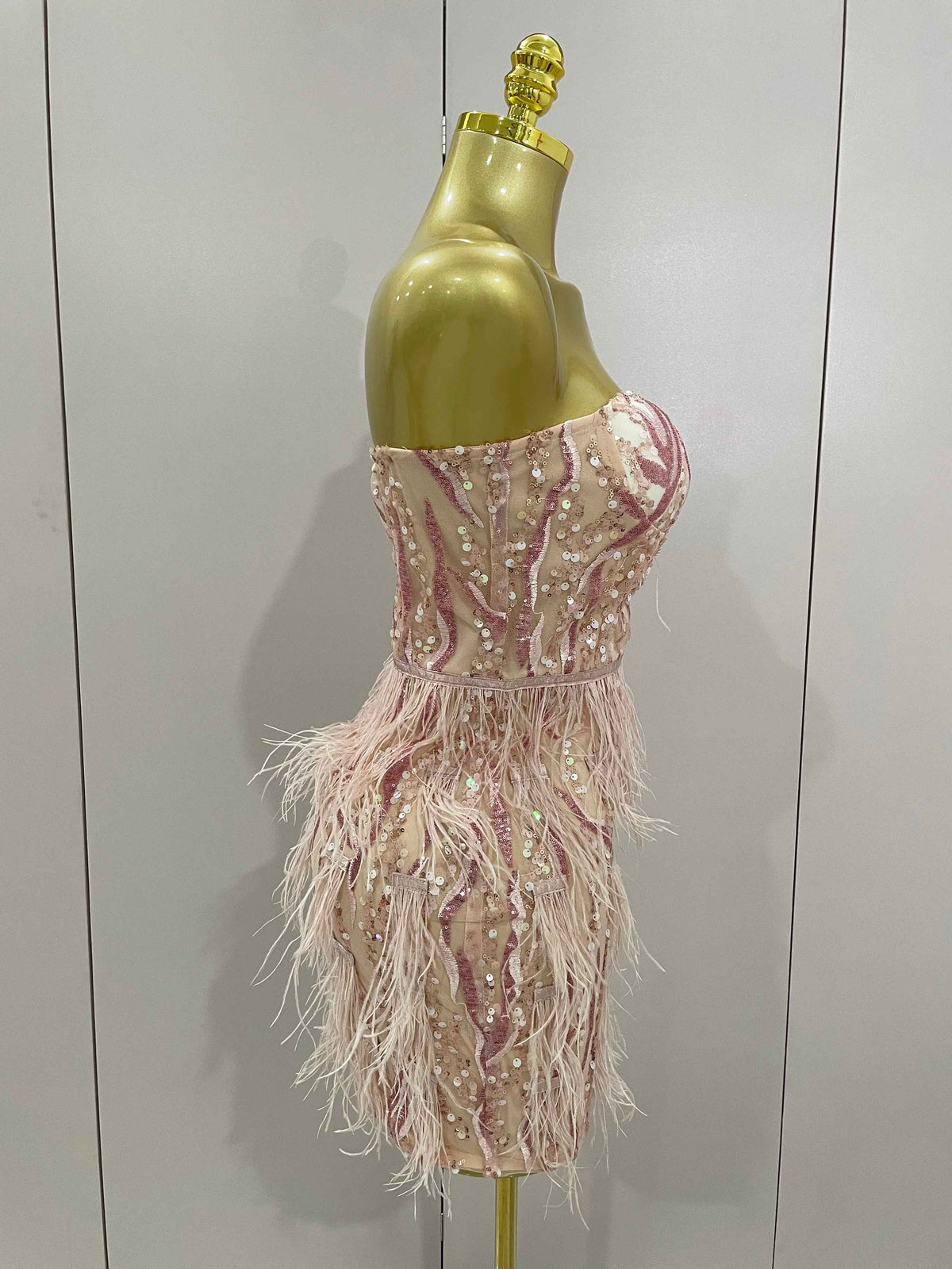 Rochie mini Amy, Roz
