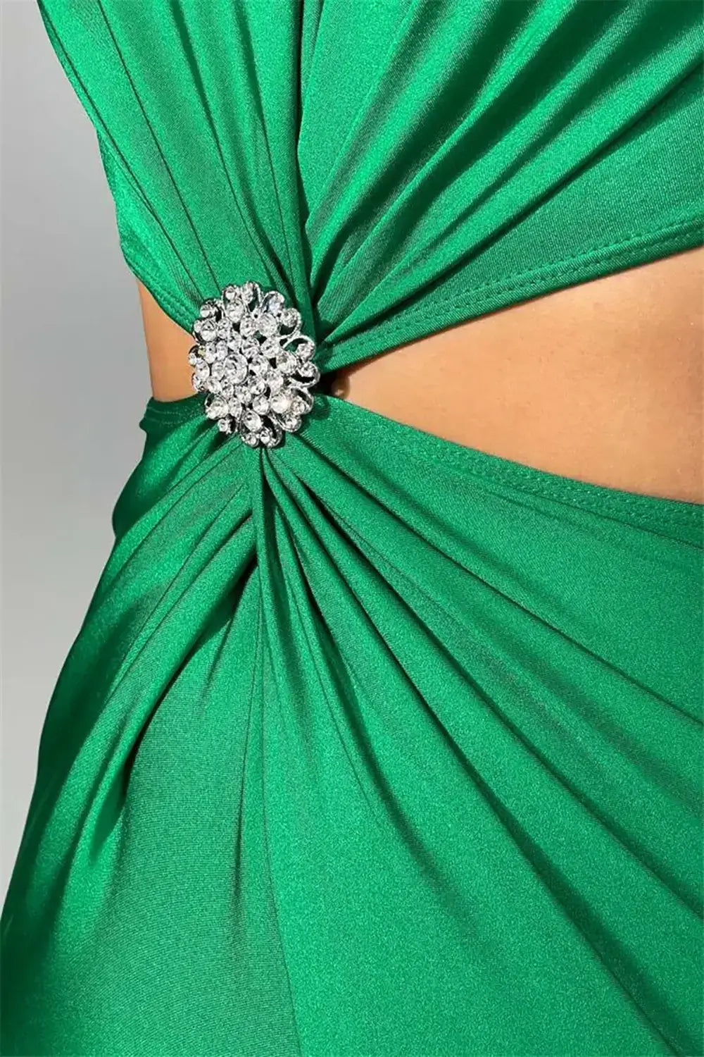 Rochie midi Ely, Verde
