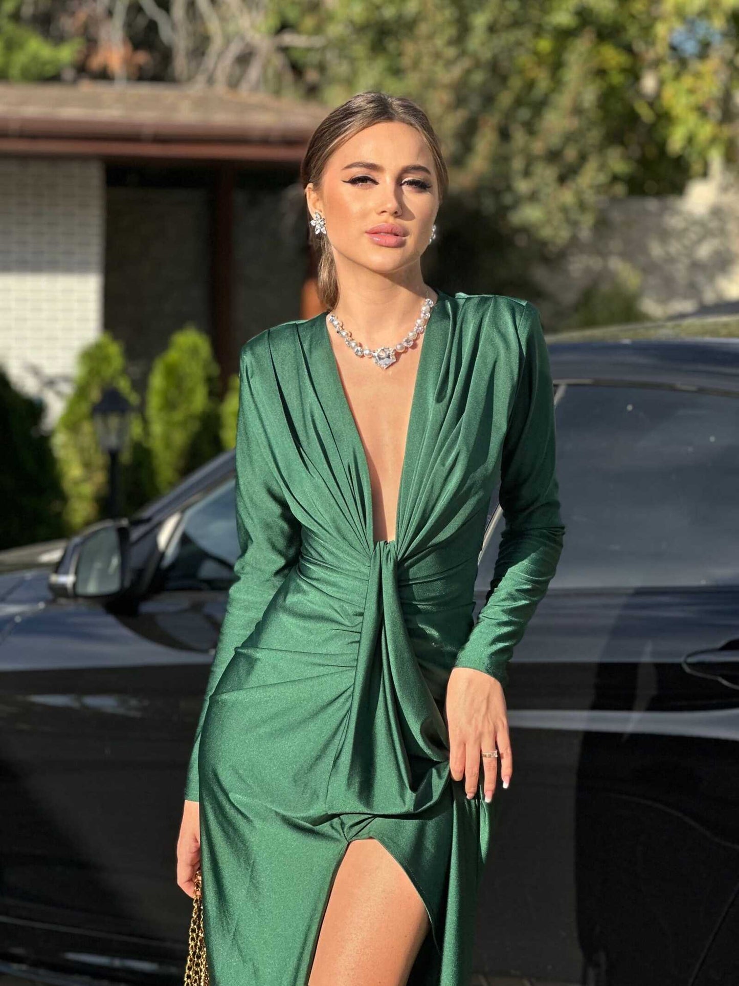 Rochie midi Eva Verde