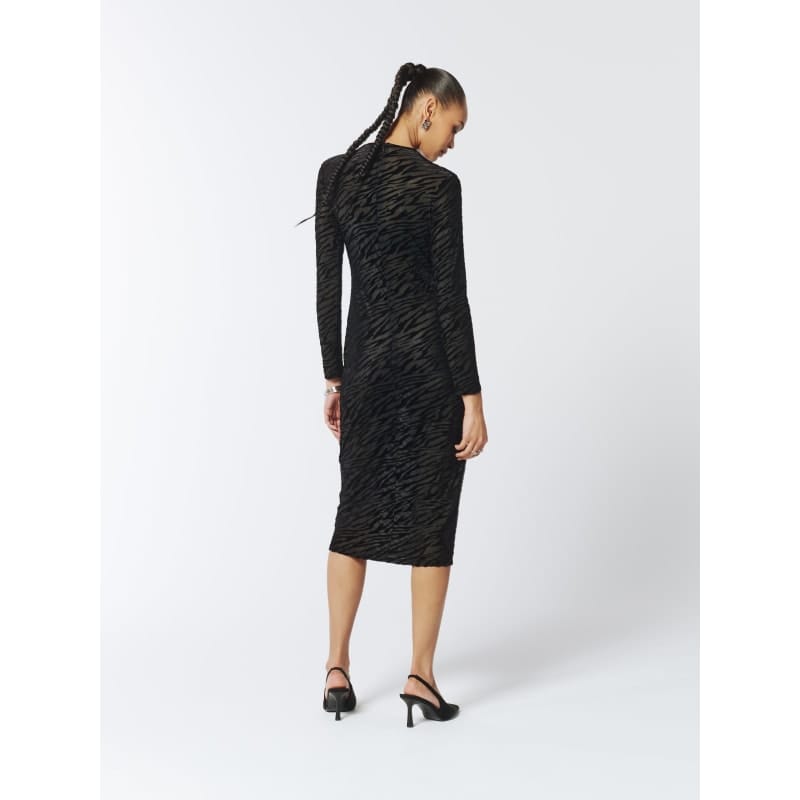 Rochie midi Alyna, negru