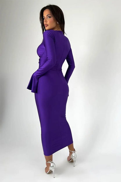 Rochie midi Nelly, Mov