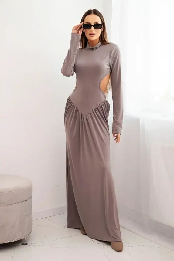 eng_pm_Womens-long-dress-with-viscose-turtleneck-and-open-back-fango-35580_1