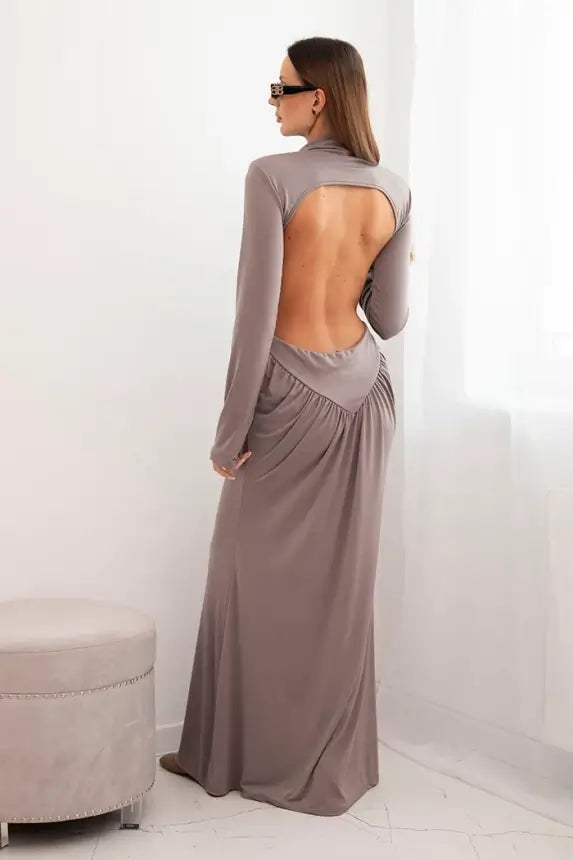 eng_pm_Womens-long-dress-with-viscose-turtleneck-and-open-back-fango-35580_2