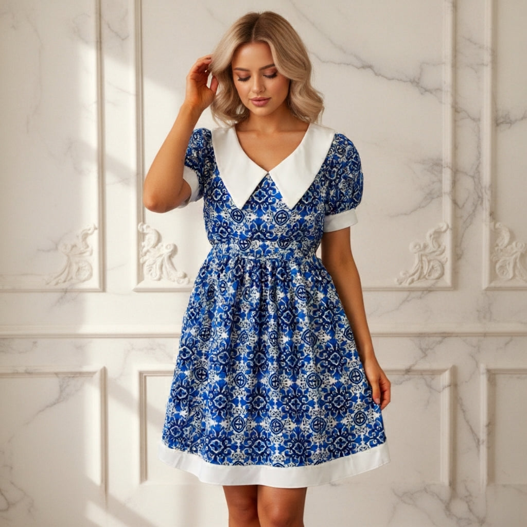 rochie agatha albastru1