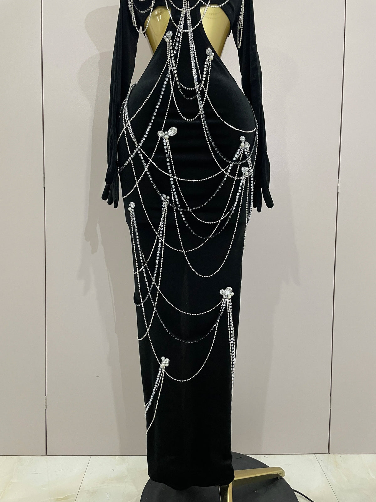 Rochie maxi Noir - imagine 6