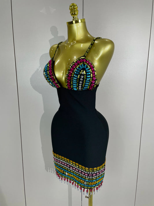 Rochie mini Simona, Negru