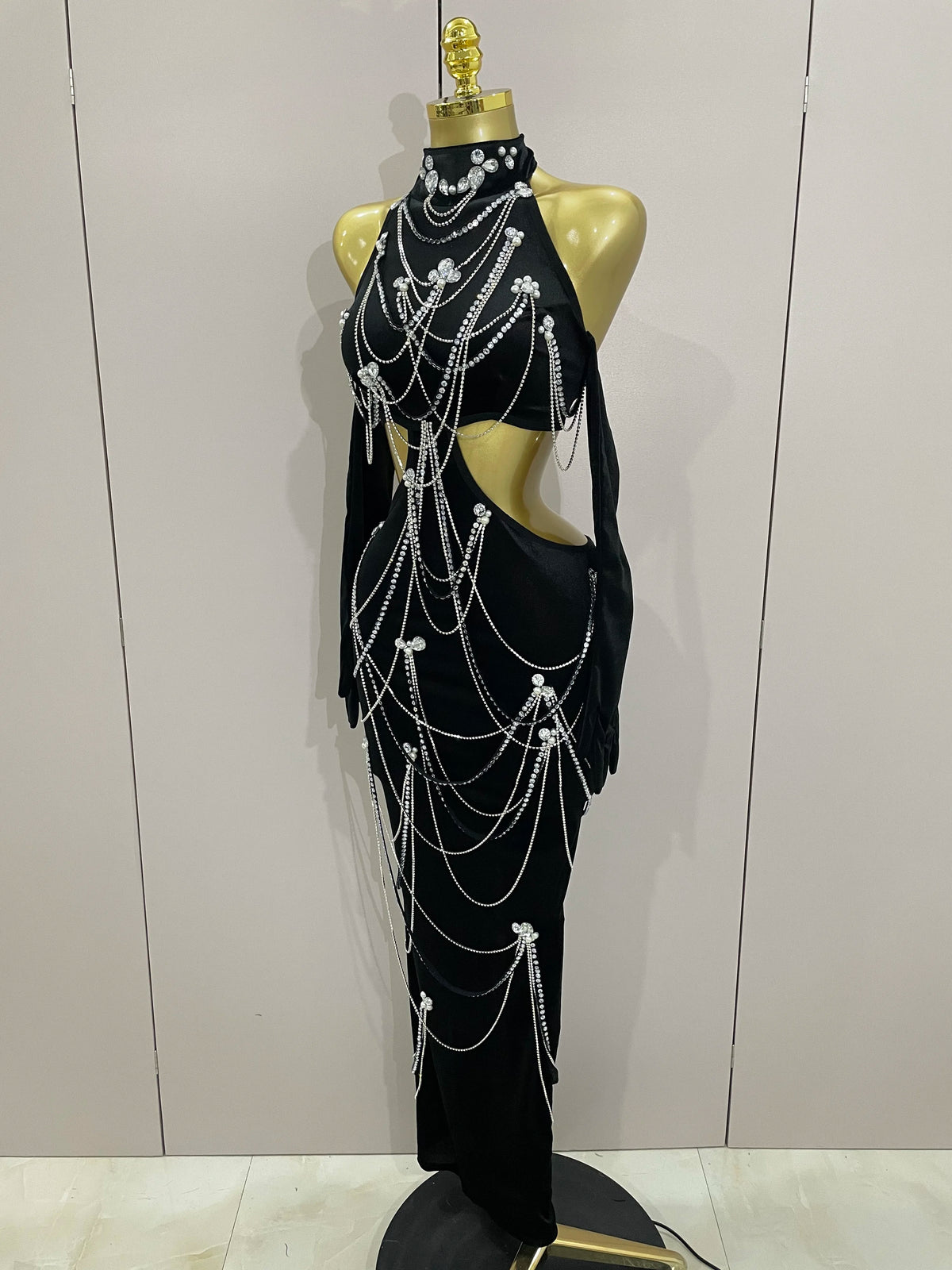 Rochie maxi Noir - imagine 2