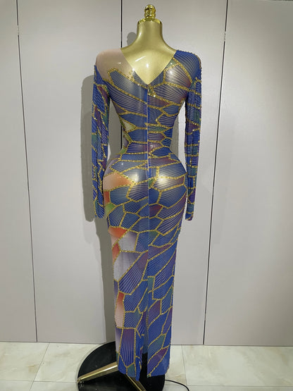 Rochie maxi Prisma