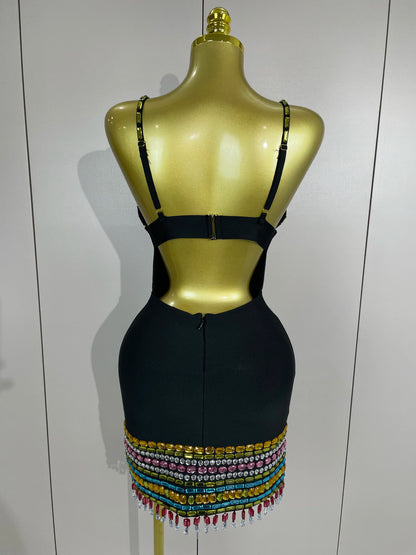 Rochie mini Simona, Negru
