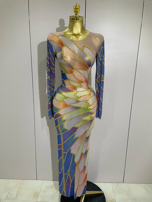 Rochie maxi Prisma