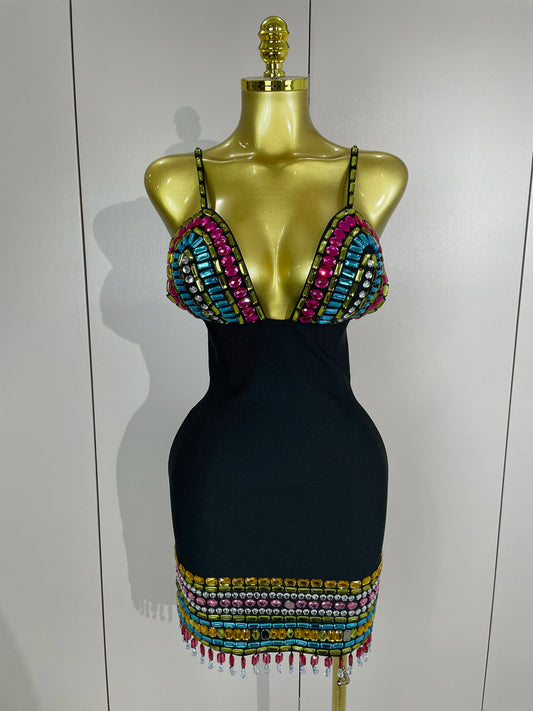 Rochie mini Simona, Negru