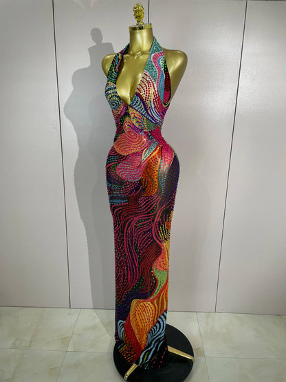 Rochie maxi Aurora - imagine 2
