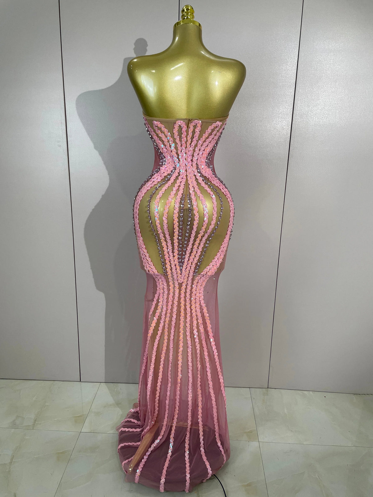 Rochie maxi Rose - imagine 3