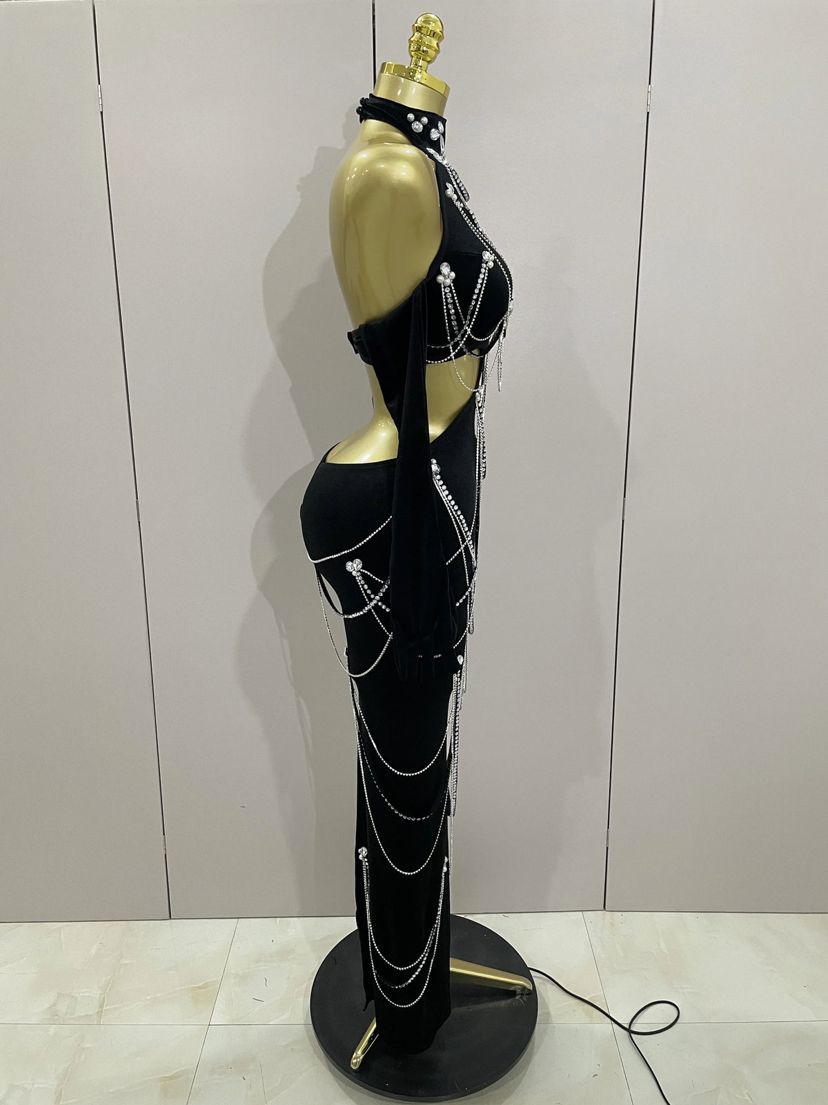Rochie maxi Noir - imagine 4