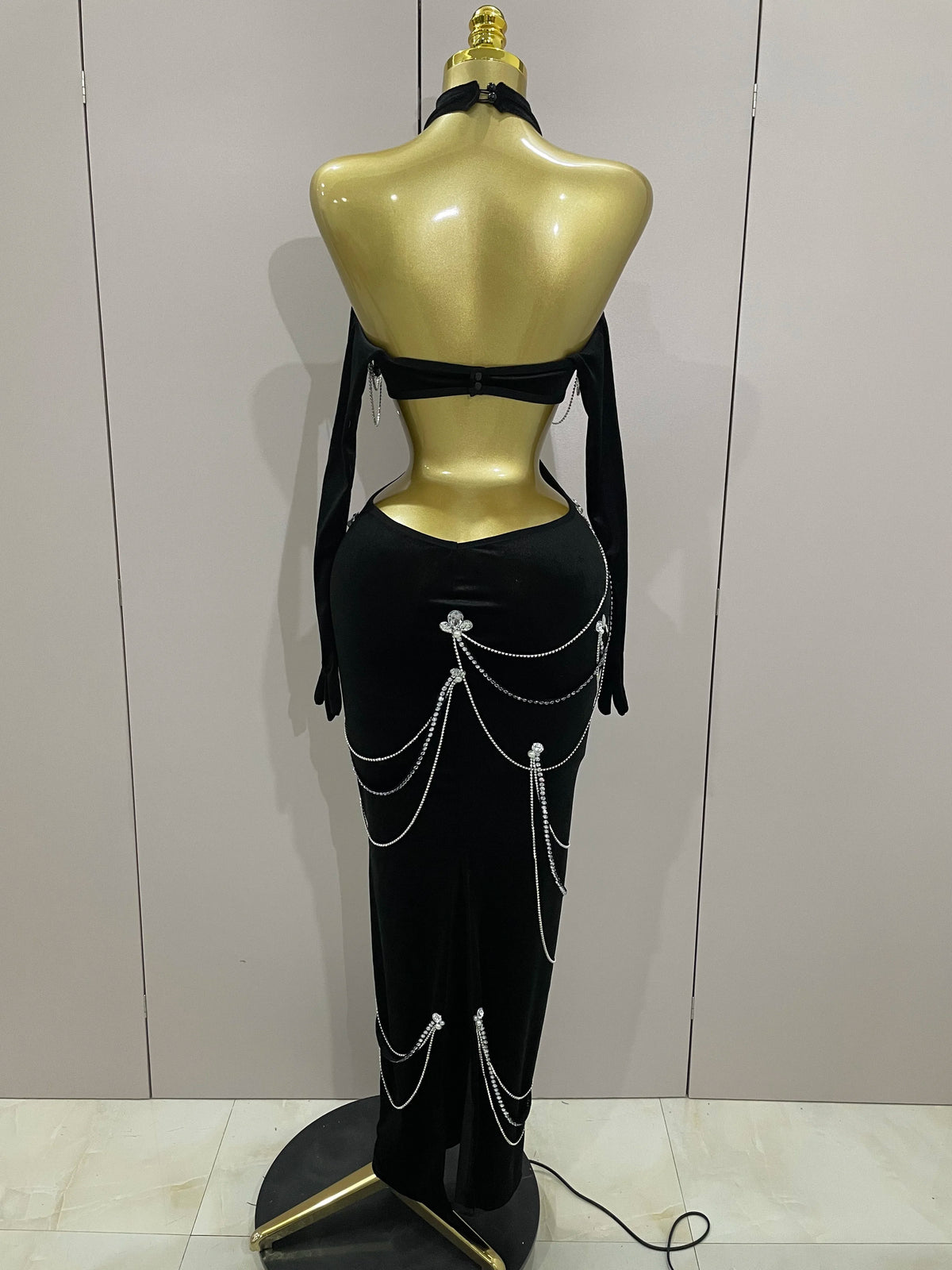 Rochie maxi Noir - imagine 3