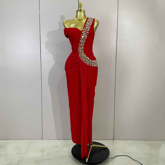 Rochie bandage maxi Valeria, Rosu