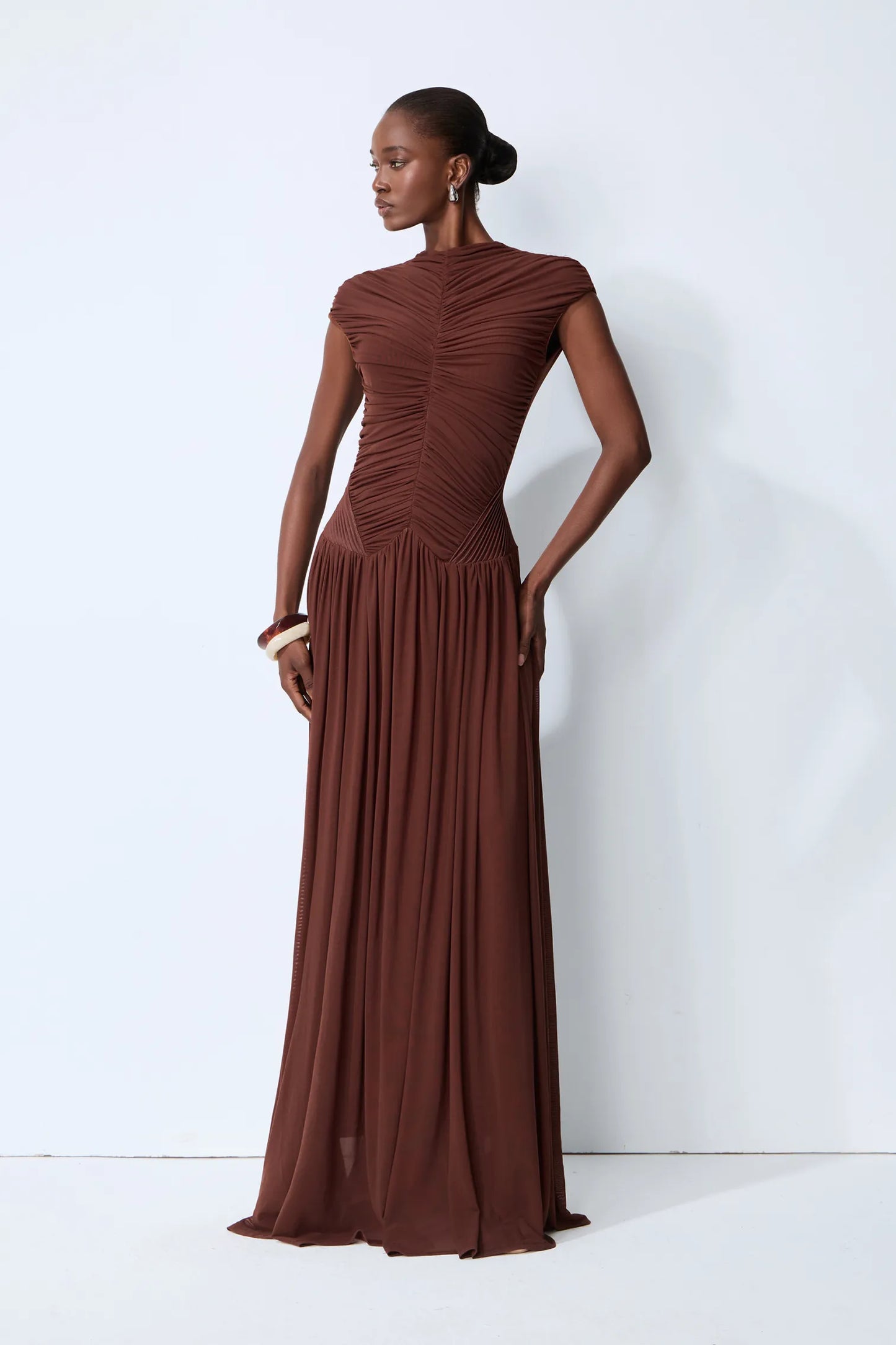 Rochie maxi Hateya, Maro