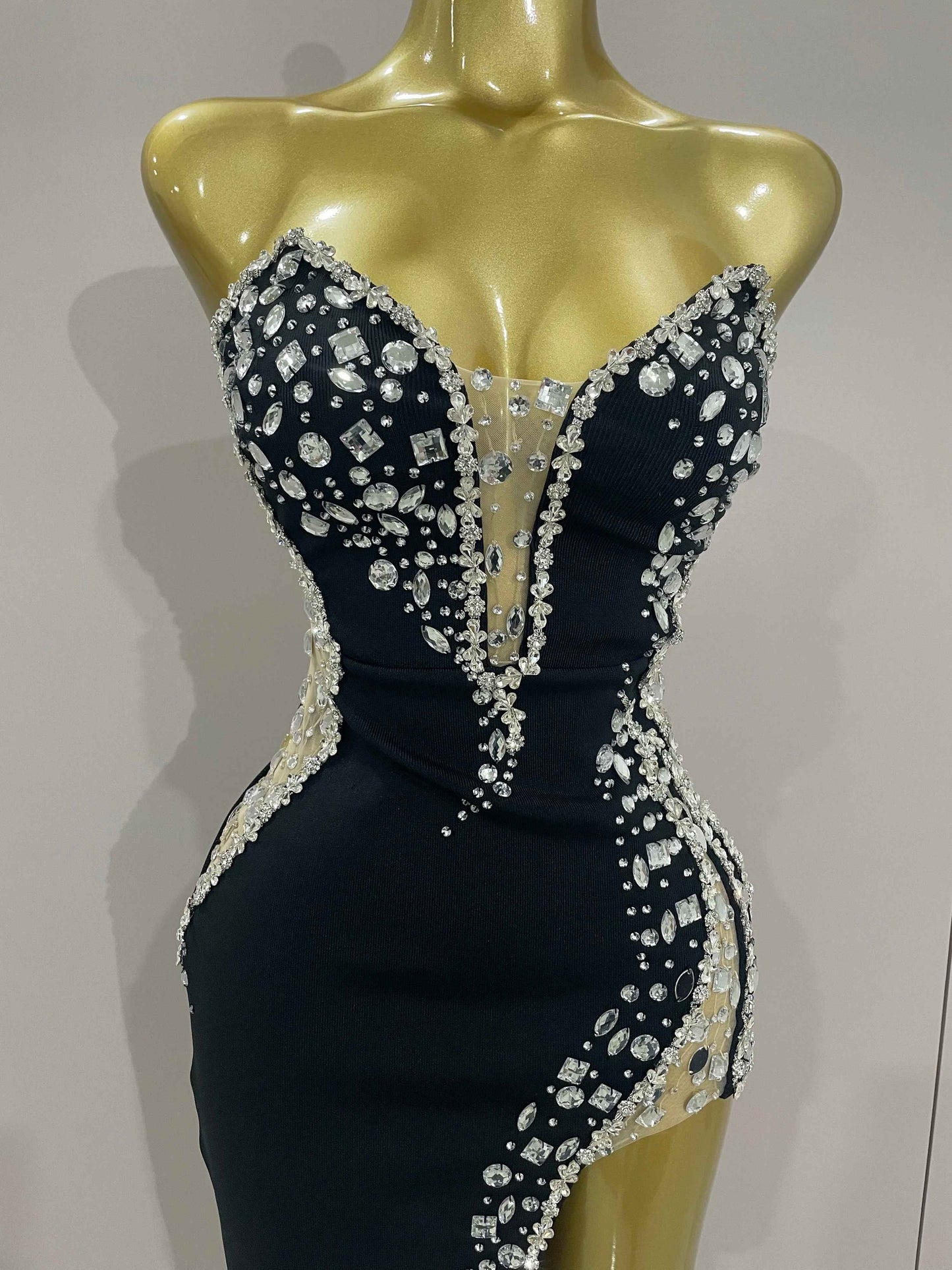 Rochie maxi Ariella, Negru